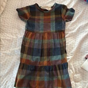 Ace & Jig Colorful Plaid Kids Dress
